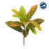 GloboStar® MIXED CROTON 78235 Τεχνητό Φυτό Κρότωνας Μιξ - Μπουκέτο Διακοσμητικών Φυτών - Κλαδιών με Φύλλωμα Πράσινο - Πορτοκαλί - Κίτρινο Υ35cm - ledmania.gr
