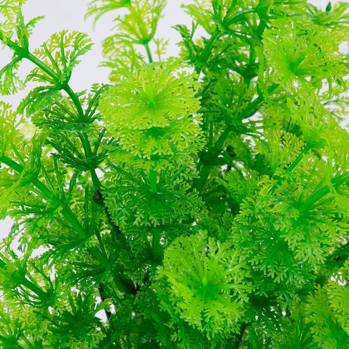 GloboStar® COONTAIL 78290 Τεχνητό Φυτό Κερατόφυλλο - Μπουκέτο Διακοσμητικών Φυτών - Κλαδιών με Φύλλωμα Πράσινο Υ37cm - ledmania.gr