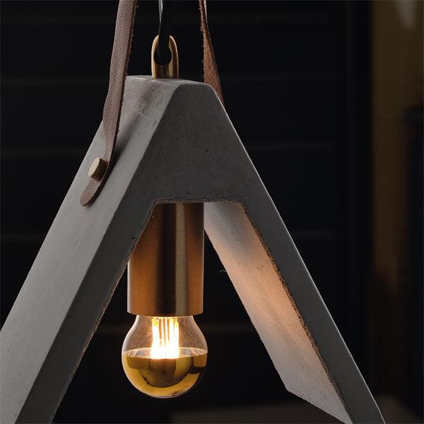 ΚΡΕΜΑΣΤΟ Φ/Σ 3ΧΕ27 ΤΣΙΜΕΝΤΟ+ΔΕΡΜΑ 62Χ20ΧΗ110CM ALFA - ledmania.gr