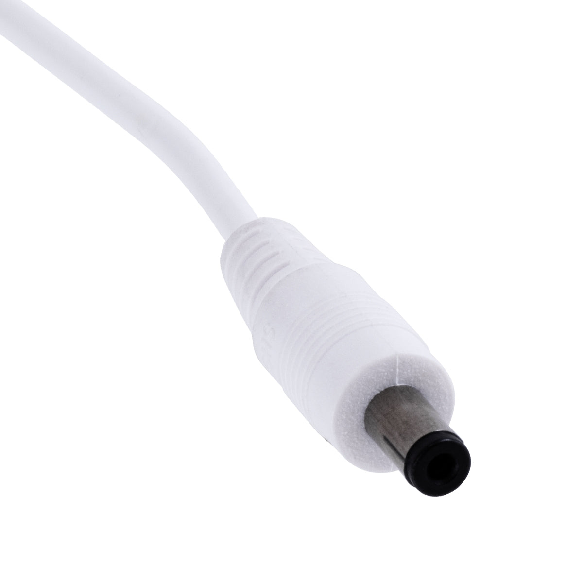 GloboStar® 70681 Καλώδιο Διακόπτης ON/OFF DC 12-24V 180cm από Jack Male 2.1x5.5mm σε Female 2.1x5.5mm Λευκό L185 x W1.9 x H1.5cm - ledmania.gr