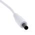 GloboStar® 70681 Καλώδιο Διακόπτης ON/OFF DC 12-24V 180cm από Jack Male 2.1x5.5mm σε Female 2.1x5.5mm Λευκό L185 x W1.9 x H1.5cm - ledmania.gr