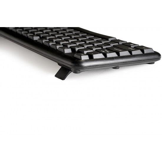 Spacer USB Keyboard, 104 Keys, Anti-Spill, Black, (SPKB-520) - ledmania.gr