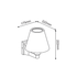 ^E27 WALL LUMINAIRE 230V AC DARK GREY IP65 MAX.15W LED LAMP - ledmania.gr