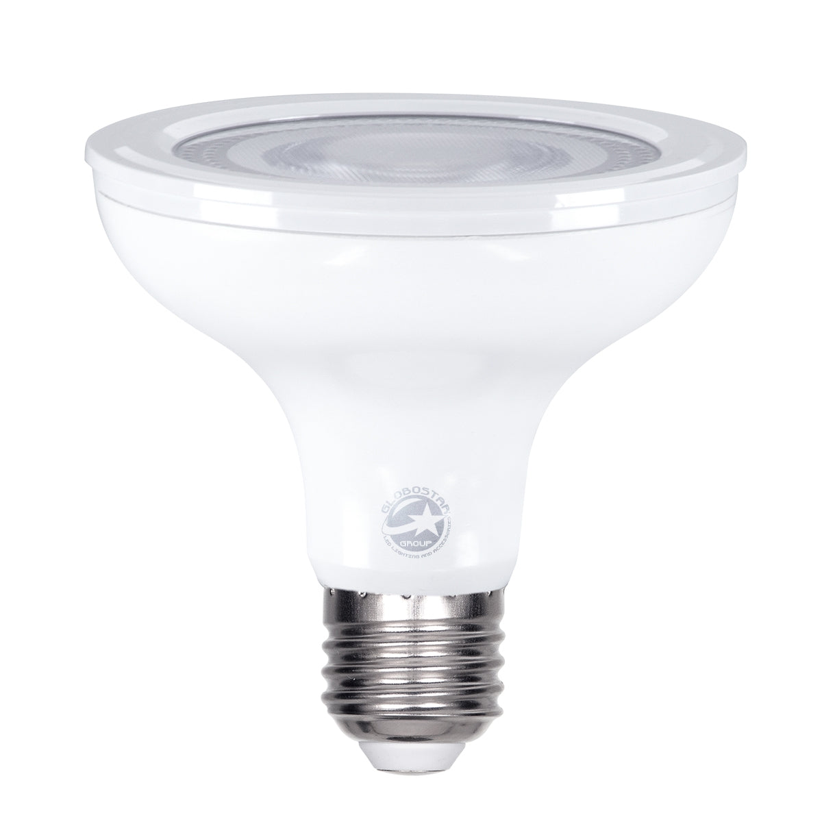 GloboStar® 60087 Λάμπα LED E27 PAR30 Σποτ 15W 1500lm 12° AC 220-240V IP20 Φ9.5 x Υ9.5cm Ψυχρό Λευκό 6000K