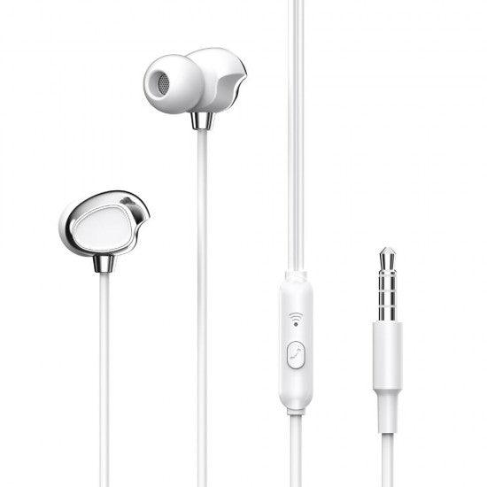 XO EP53 in-ear 3.5mm earphone White - ledmania.gr