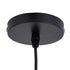 GloboStar® BORA-BORA 01736 Μοντέρνο Κρεμαστό Φωτιστικό Οροφής Μονόφωτο 1 x E27 Καφέ Μπαμπού Καμπάνα D42 x H44cm - ledmania.gr