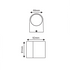 ^GU10 WALL LUMINAIRE 230V AC GOLDEN BLACK IP54 MAX.35W - ledmania.gr