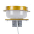 GloboStar® KIARA 60401 Μοντέρνο Φωτιστικό Τοίχου - Απλίκα Καθρέπτη Μπάνιου με 3 Τρόπους Τοποθέτησης LED 5W 560lm 120° AC 220-240V IP44 Μ10 x Π13 x Υ3cm - Φυσικό Λευκό 4500K - Χρυσό - ledmania.gr